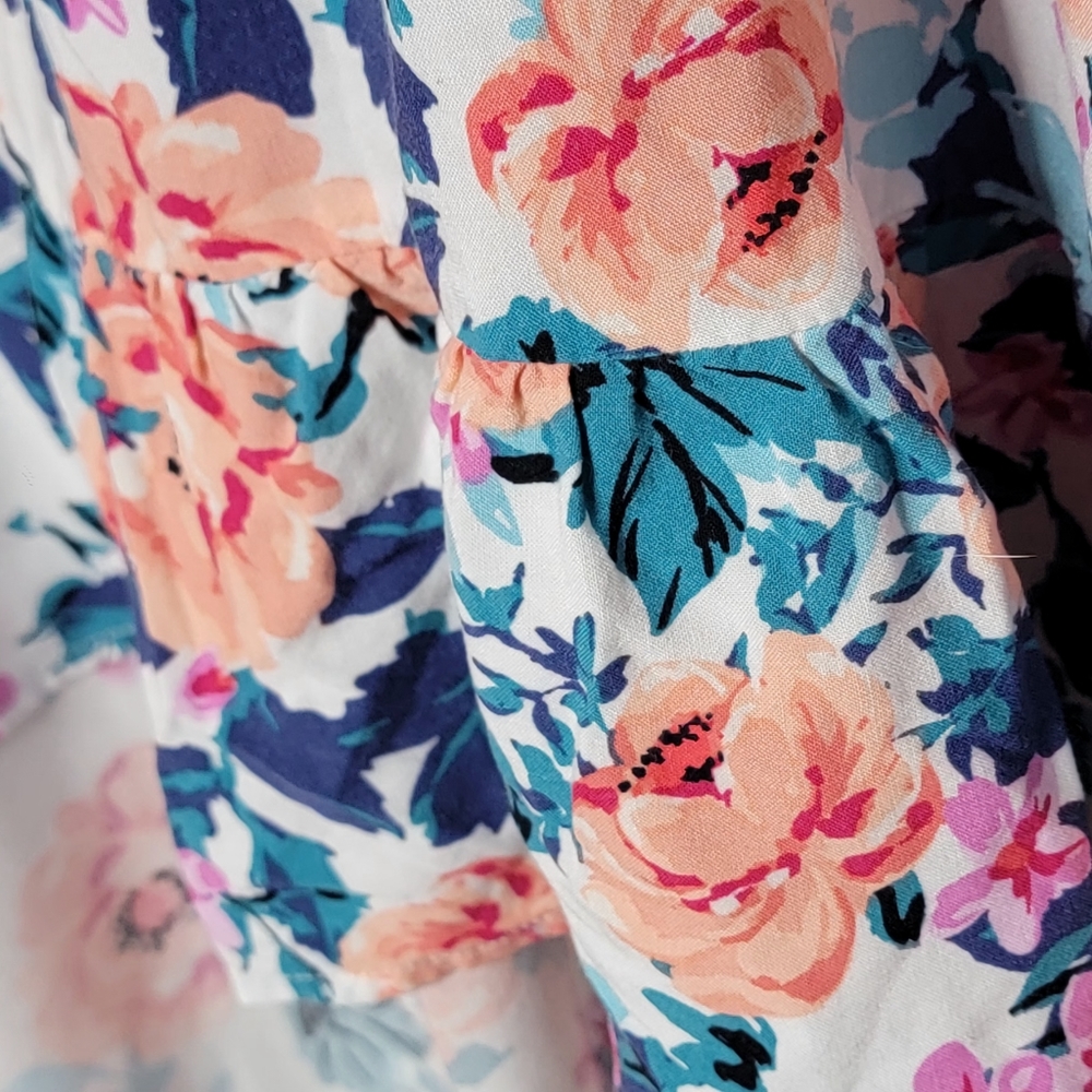 Torrid Floral Midi Dress - Picture 10 of 11